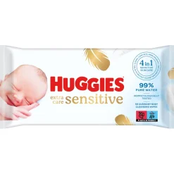 Salviettine huggies pure extra care – 56 pezzi