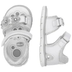 Sandalo bimba con doppio strappo