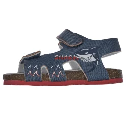 Sandalo bimbo con doppio strappo