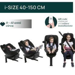 Seggiolino auto everone i-size (40-150 cm) – chicco