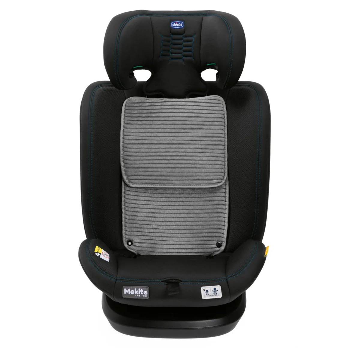 Seggiolino auto mokita isize air black air 76-150 chicco