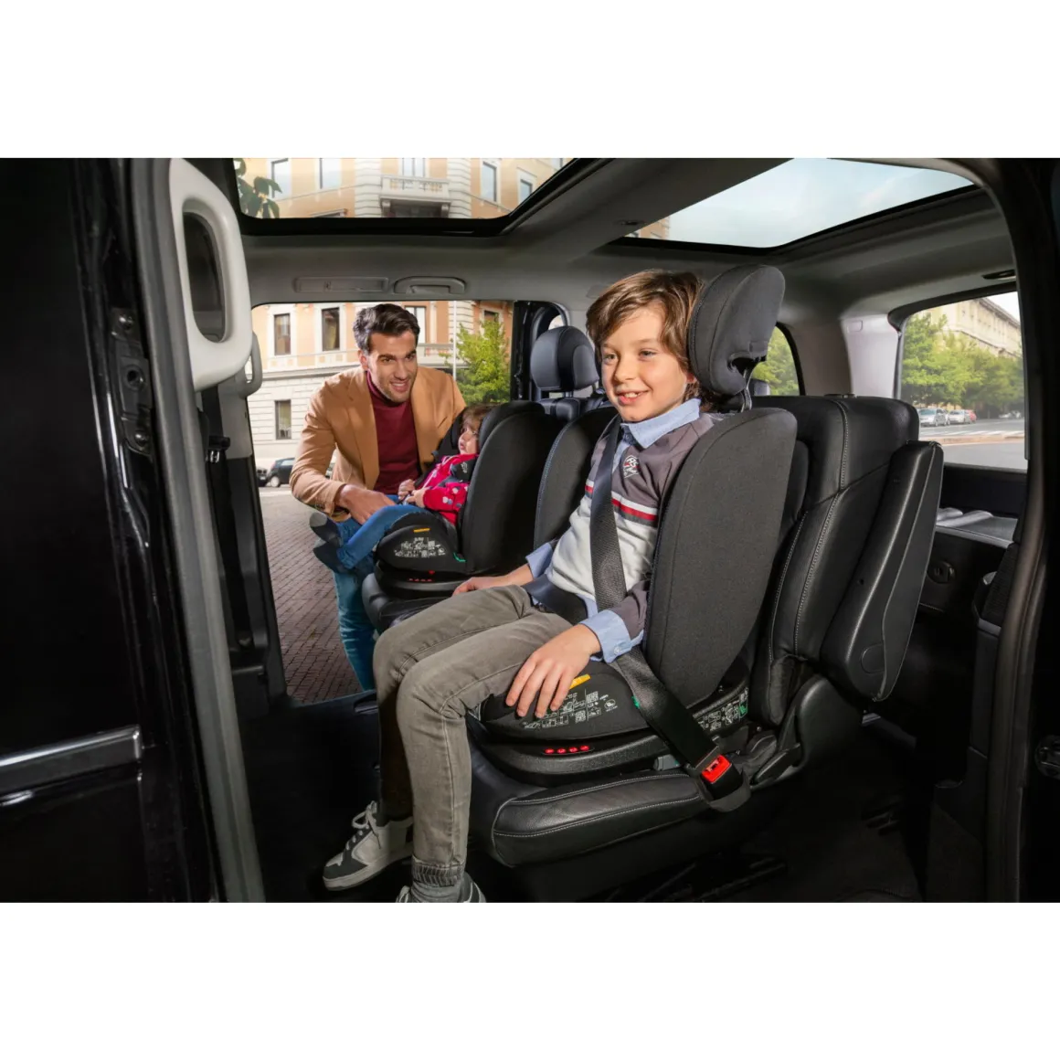 Seggiolino auto mokita isize air black air 76-150 chicco