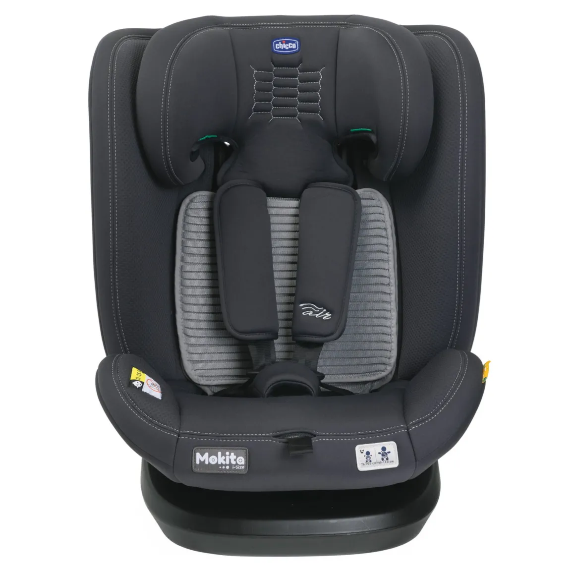 Seggiolino auto mokita isizeair graphite (76-150cm) chicco