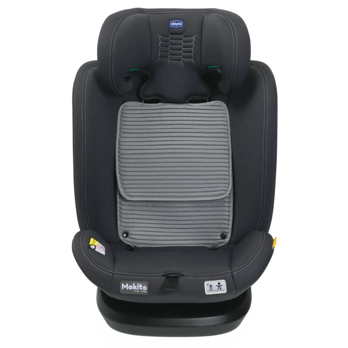 Seggiolino auto mokita isizeair graphite (76-150cm) chicco