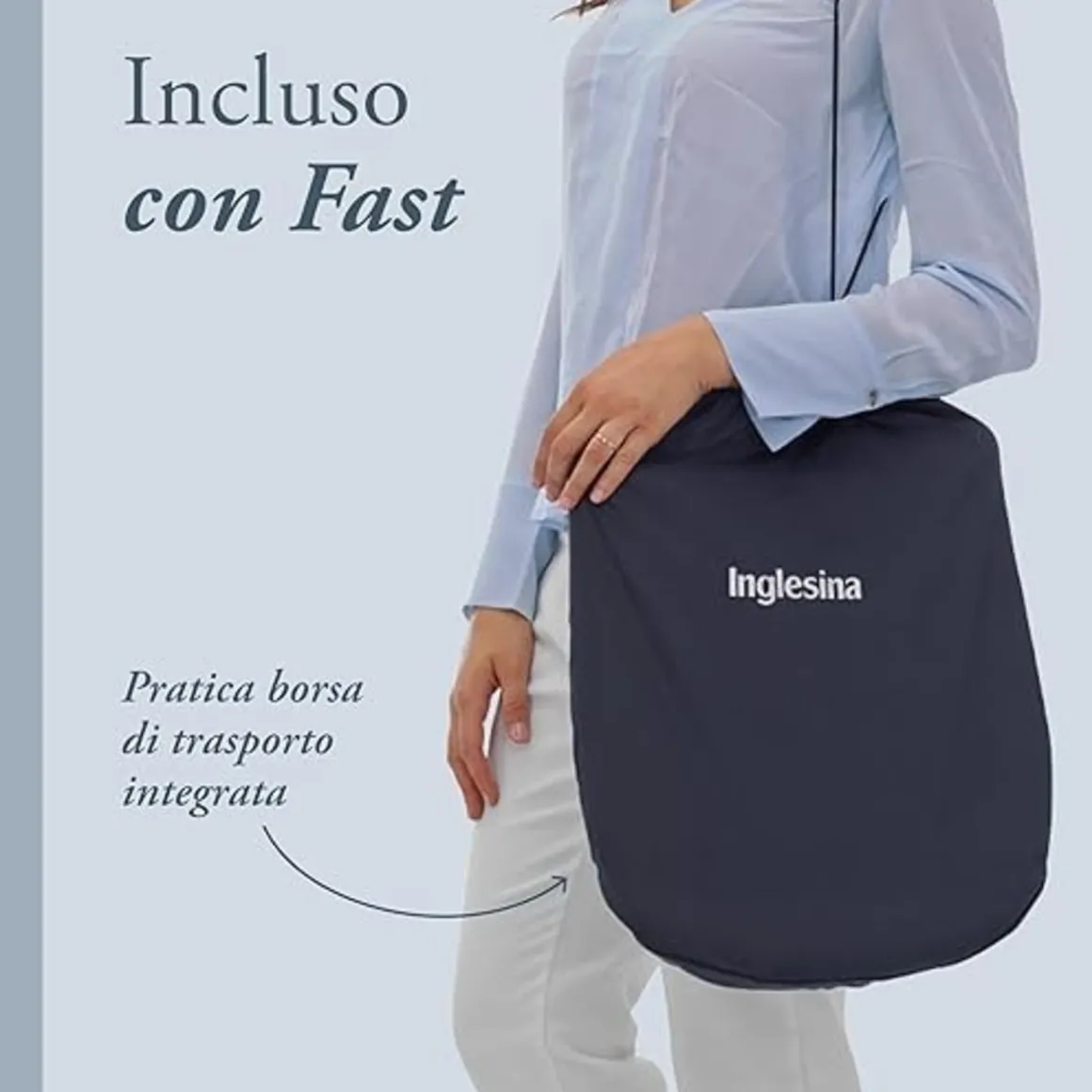 Seggiolino da tavola fast ocean navy – inglesina