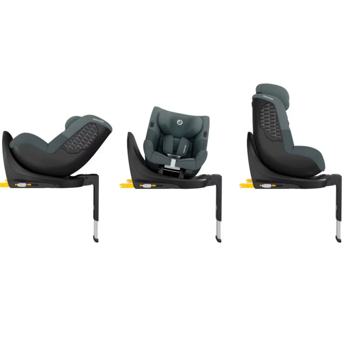 Seggiolino mica 360 s tonal graphite 40-105 cm (base integrata) – maxi cosi