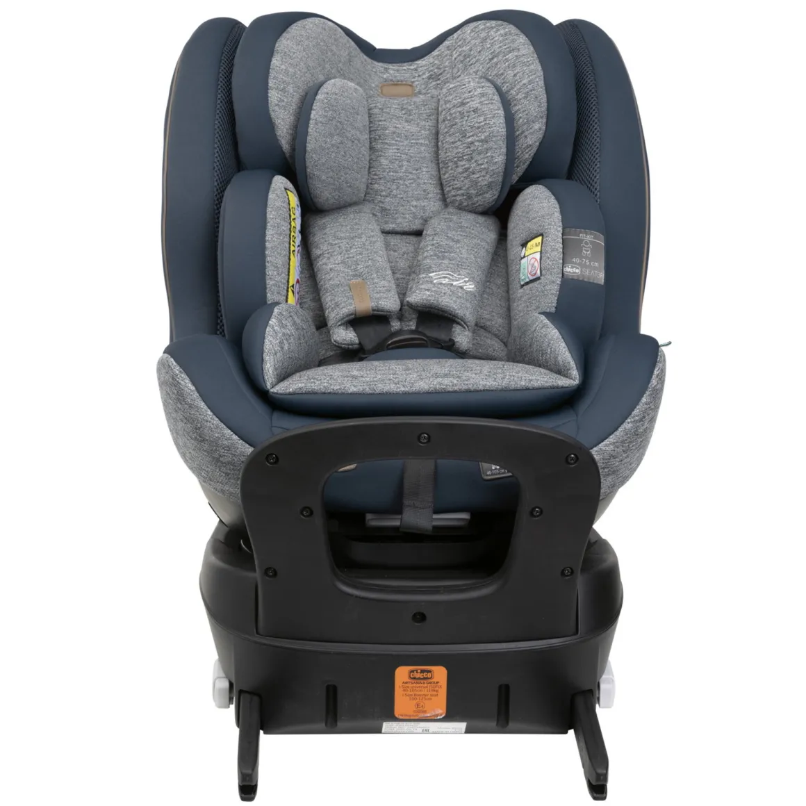 Seggiolino seat3fit air (40-125 cm) graphite melange – chicco