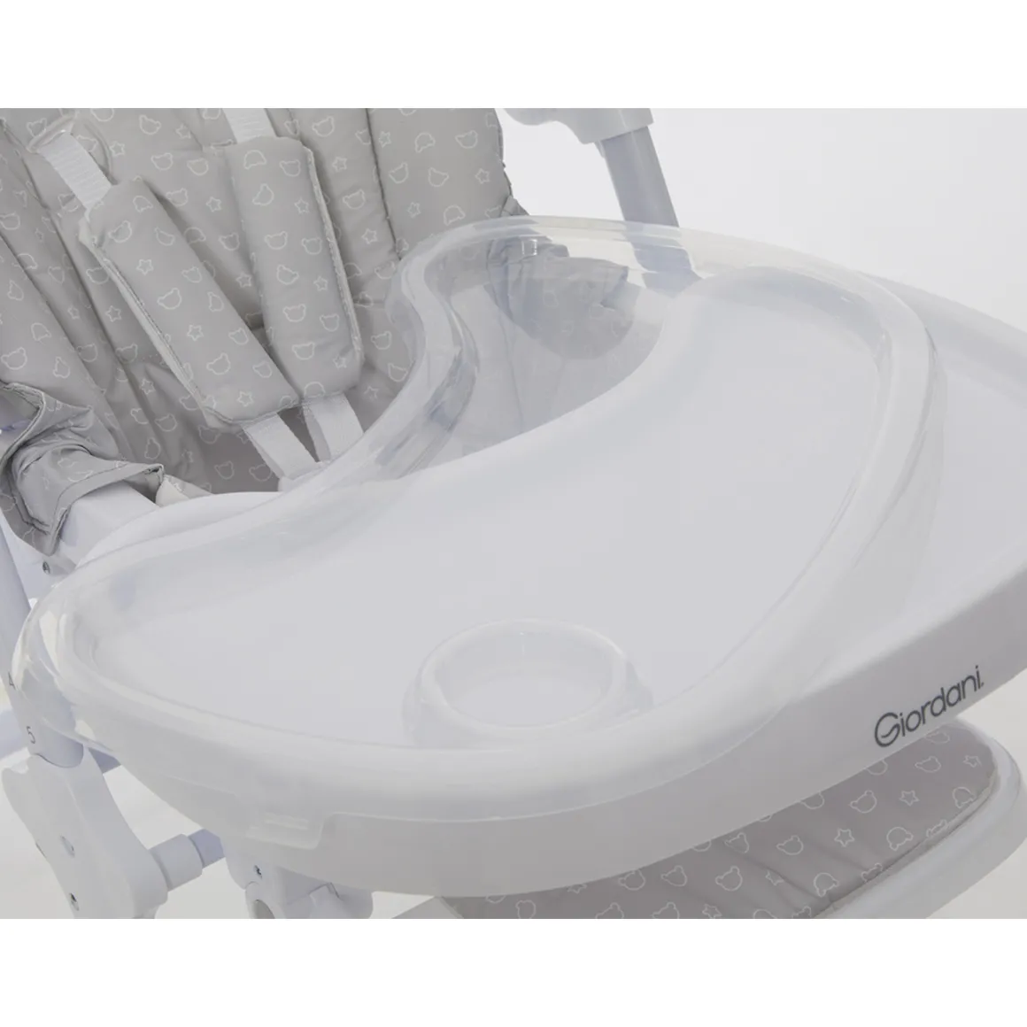 Seggiolone g-snack grey teddy – giordani