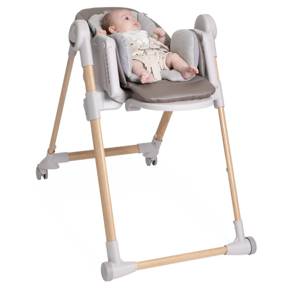 Seggiolone polly armonia steel- chicco