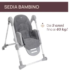 Seggiolone polly armonia carrara – chicco
