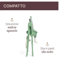 Seggiolone polly essential kiwi – chicco