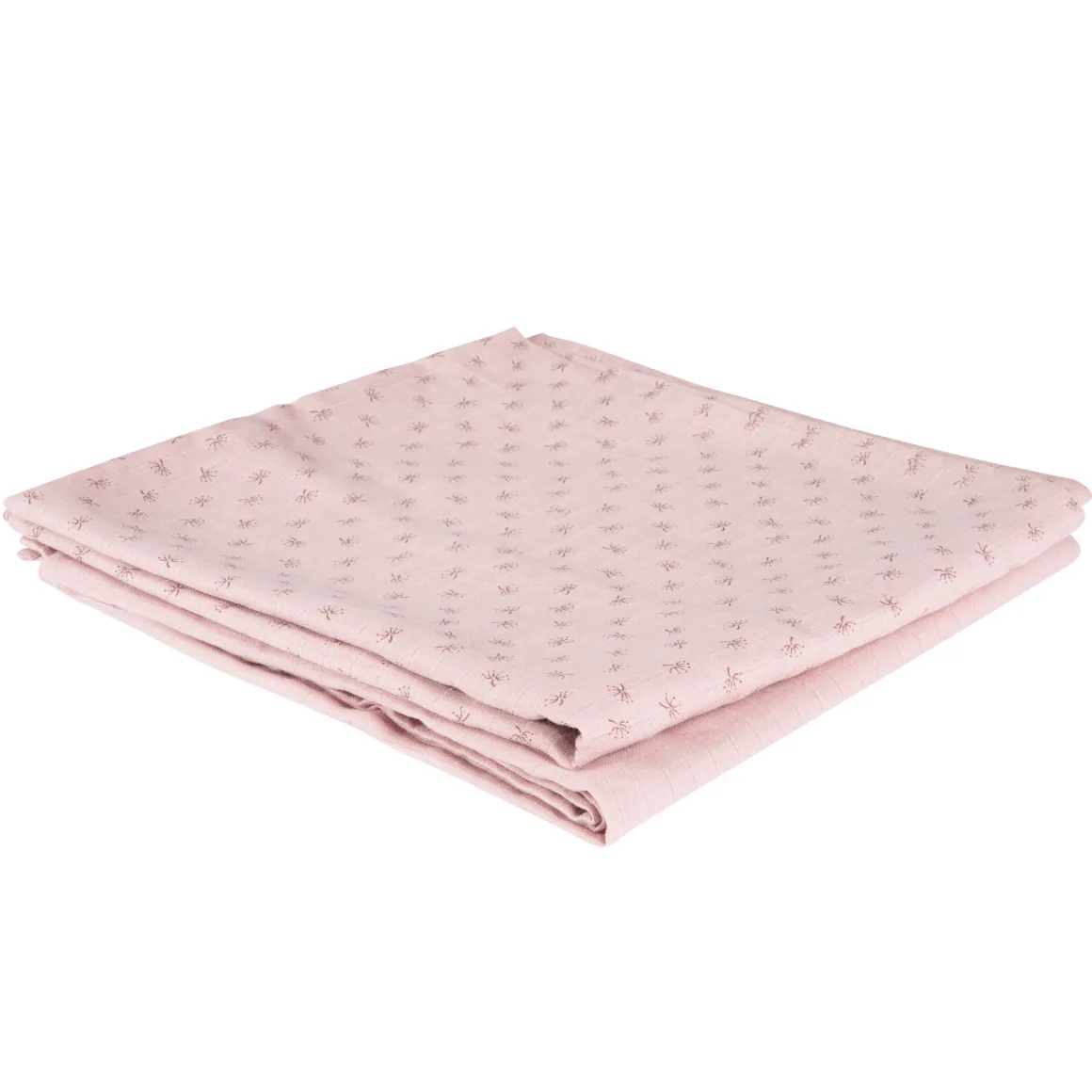 Set 2 pcs tenda mussola 120×120 pink – roba