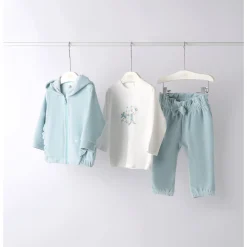 Set 3 pezzi ciniglia