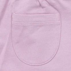 Set 2 pezzi felpa + pantalone bimba bianco/rosa