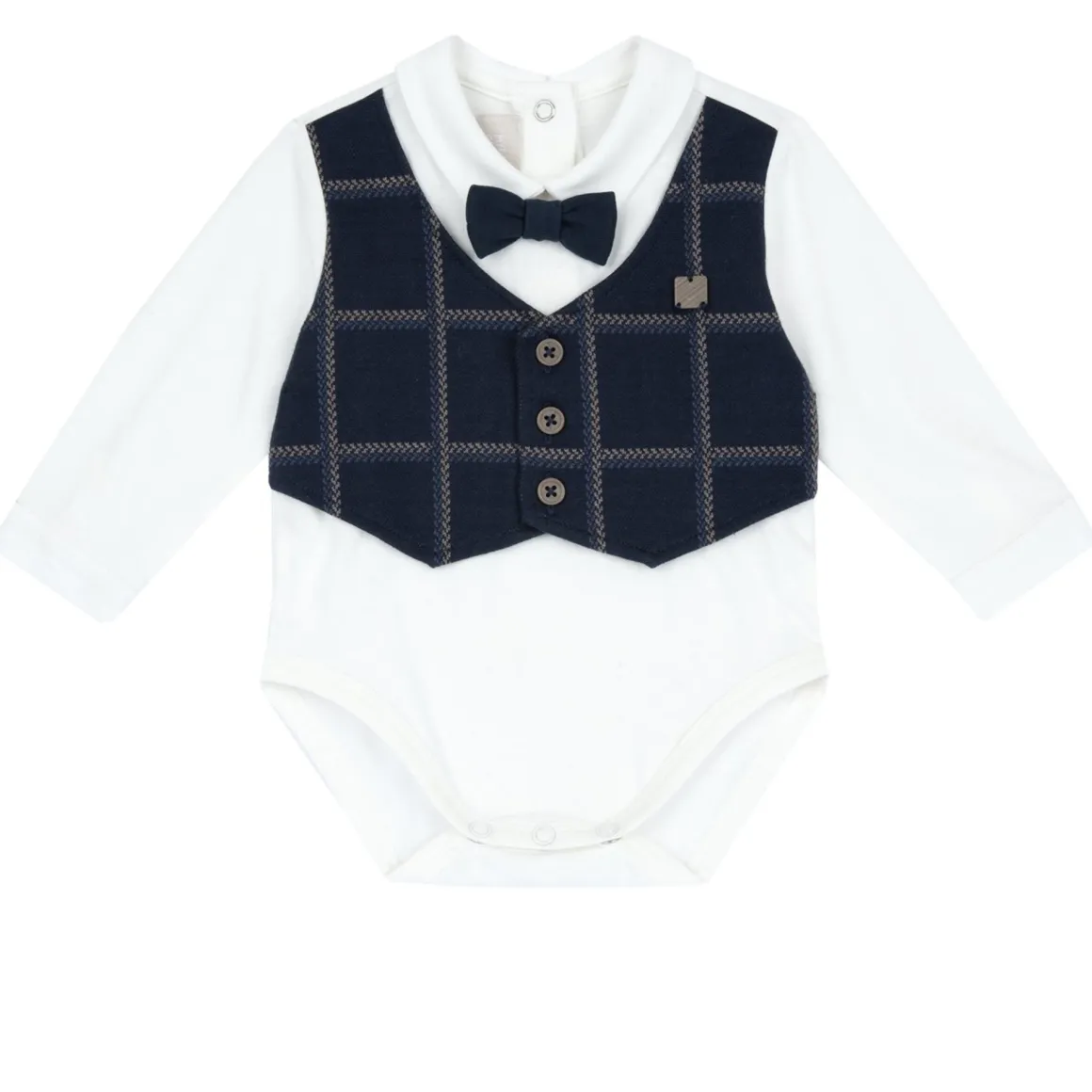 Set 2 pz body pantaloni lunghi papillon – chicco