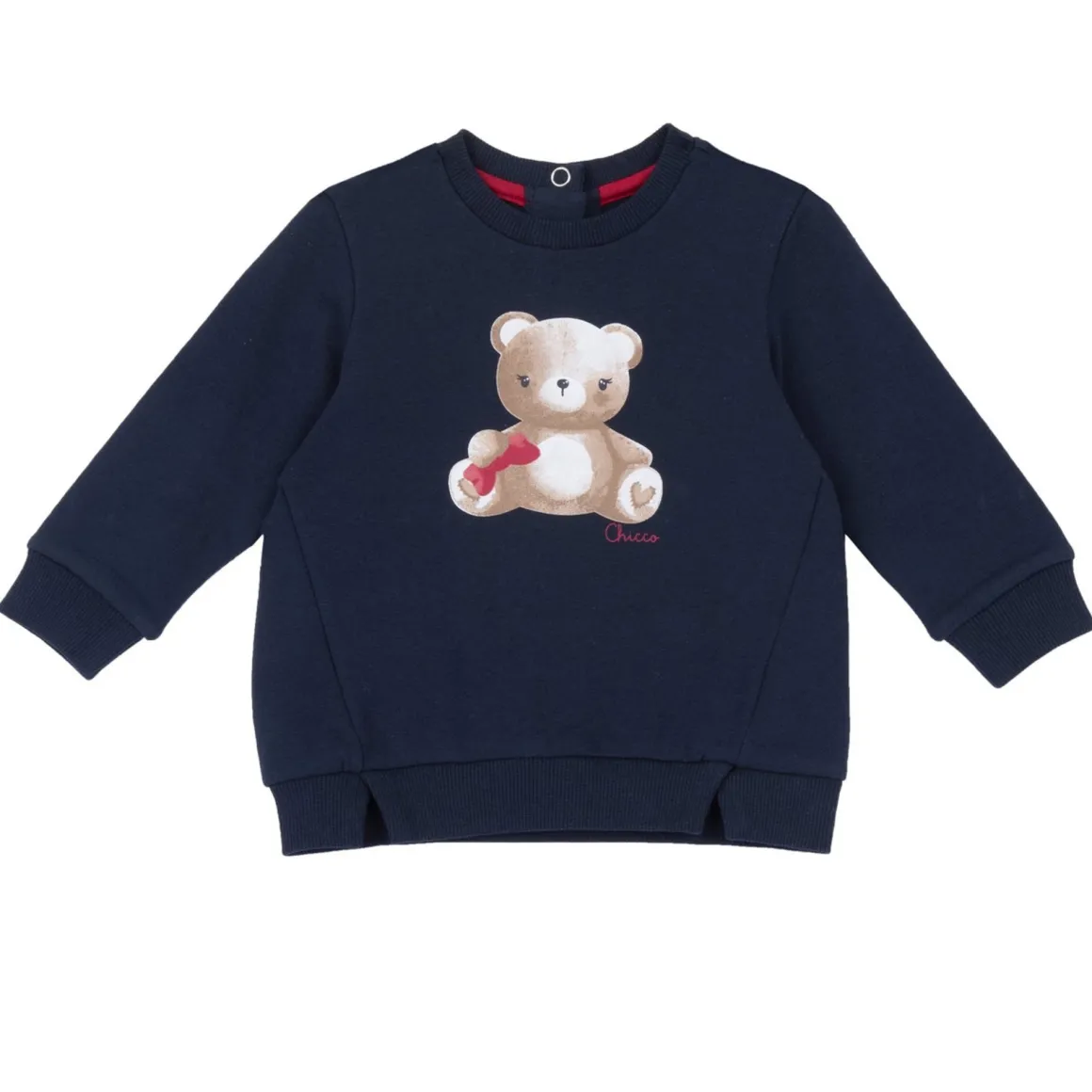 Set 2 pz felpa blu con orso+leggings orsi – chicco