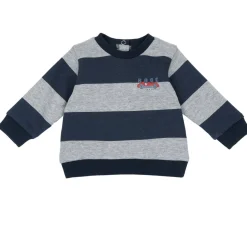 Set 2 pz felpa rigata+pantaloni felpa blu – chicco