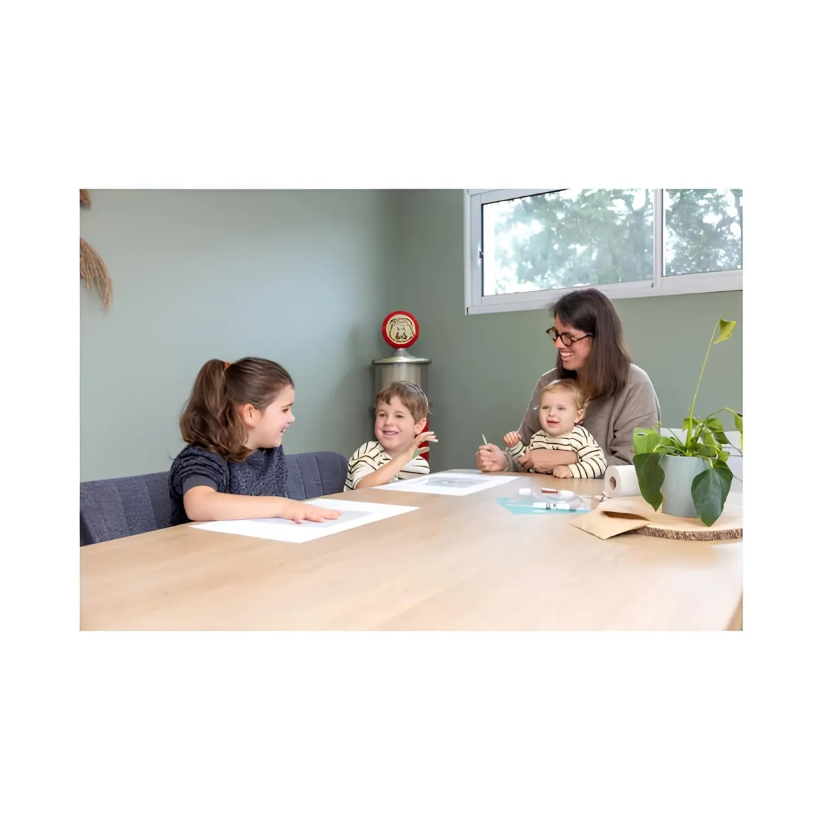 Set creativo tiny creations – family prints kit – tiny love