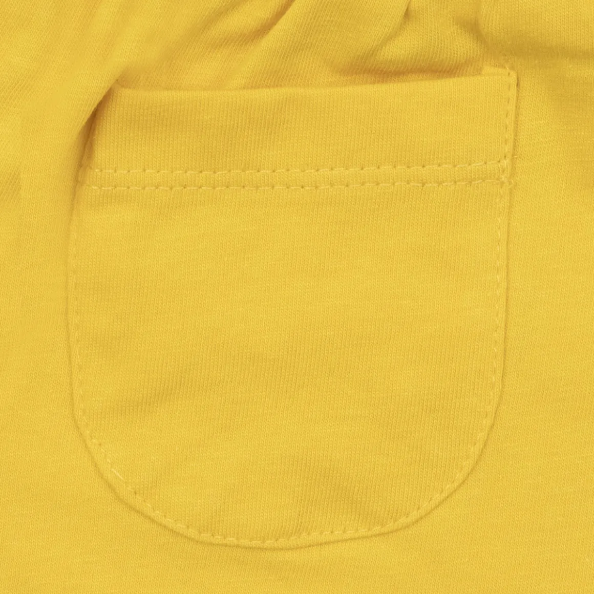 Set due pezzi t-shirt + shorts bimbo grigio/giallo