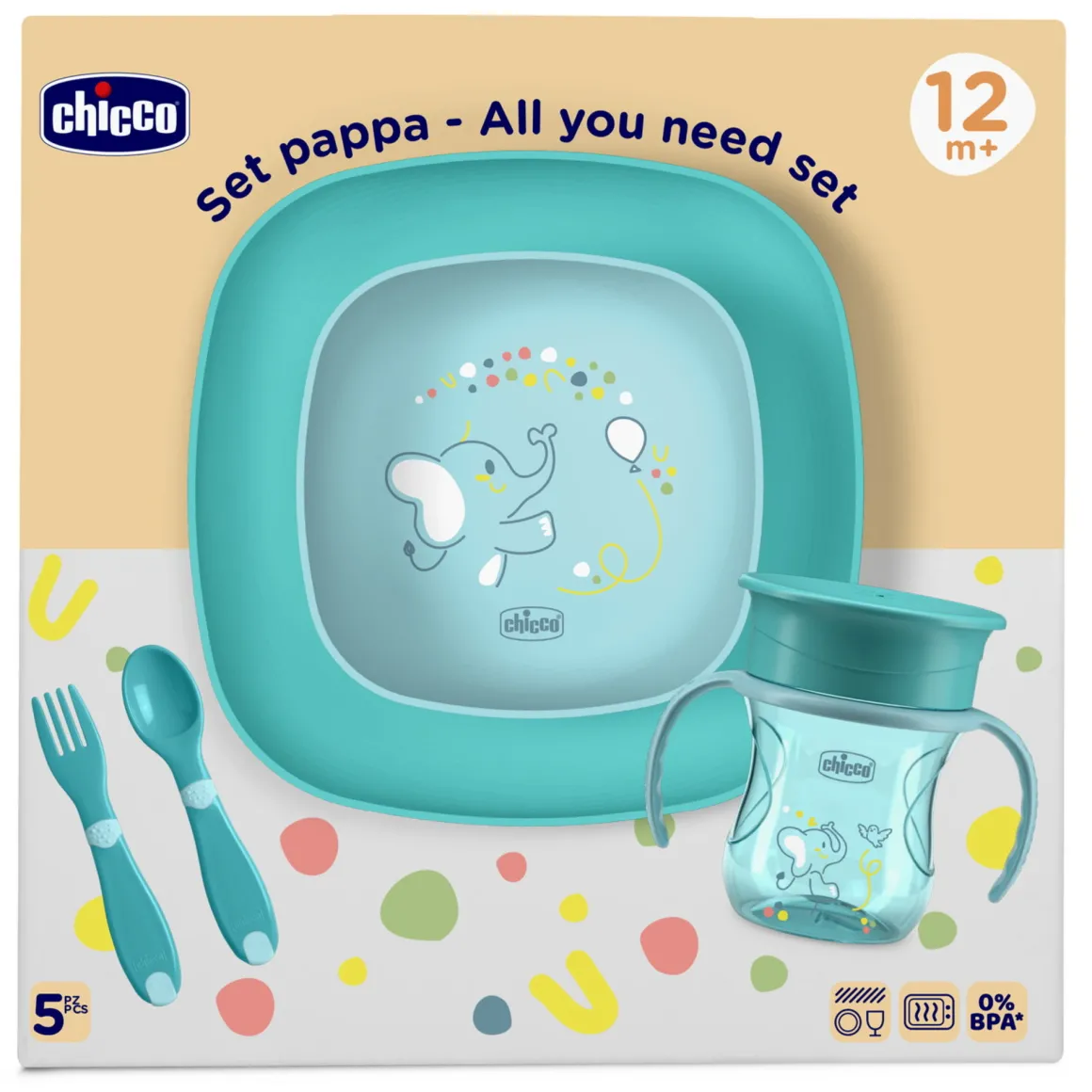 Set pappa 12m+ azzurro – chicco
