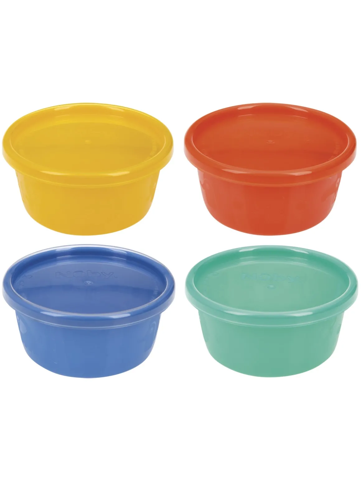 Set scodelline ermetiche – 4p – 240 ml – 3m+