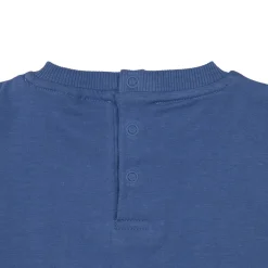 Set t-shirt + pantaloncino blu/verde shark