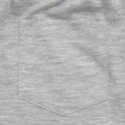 Short basic bimbo grigio