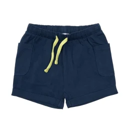 Short bimbo blu con tasche
