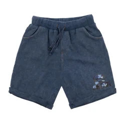 Short bimbo finto denim