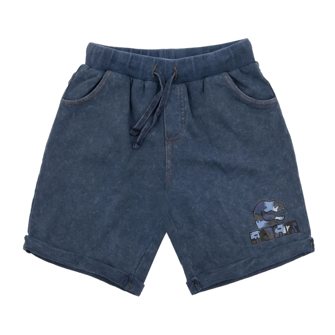 Short bimbo finto denim