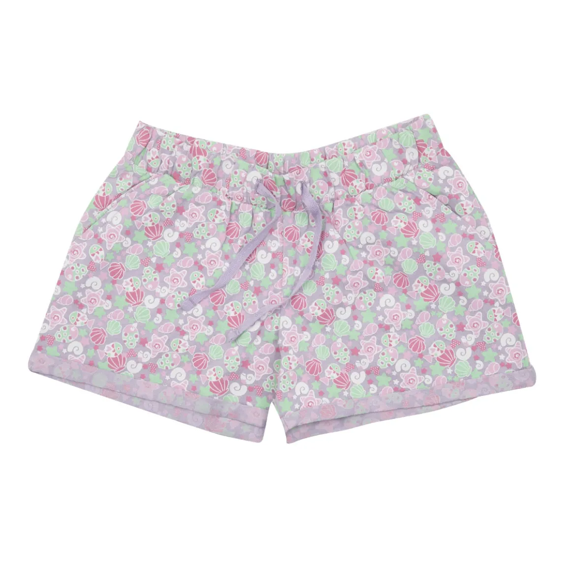 Short jersey bambina lilla “mare”