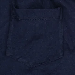 Short jersey bimbo blu scuro stampa piccola