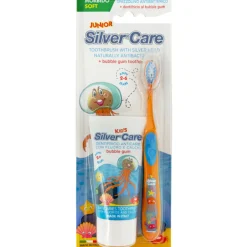 Silvercare kit spazzolino junior + dentifricio 50 ml