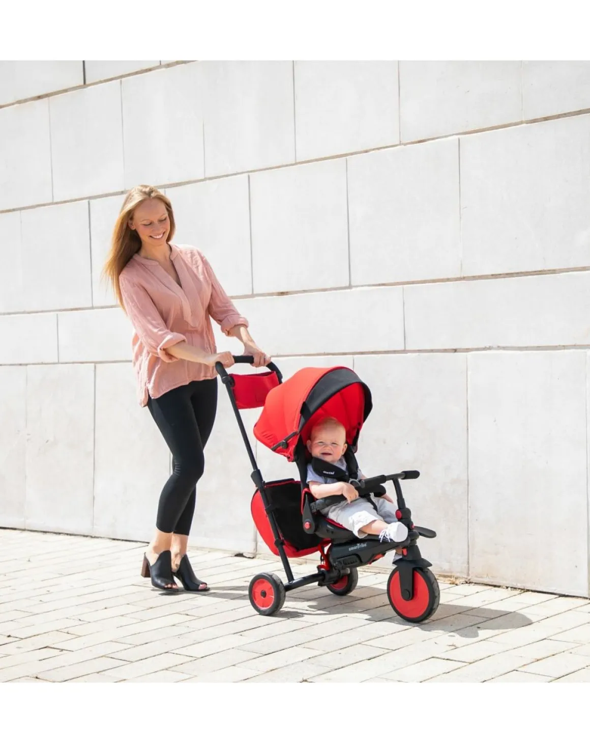 Smartrike str3 folding 6 in 1 rosa