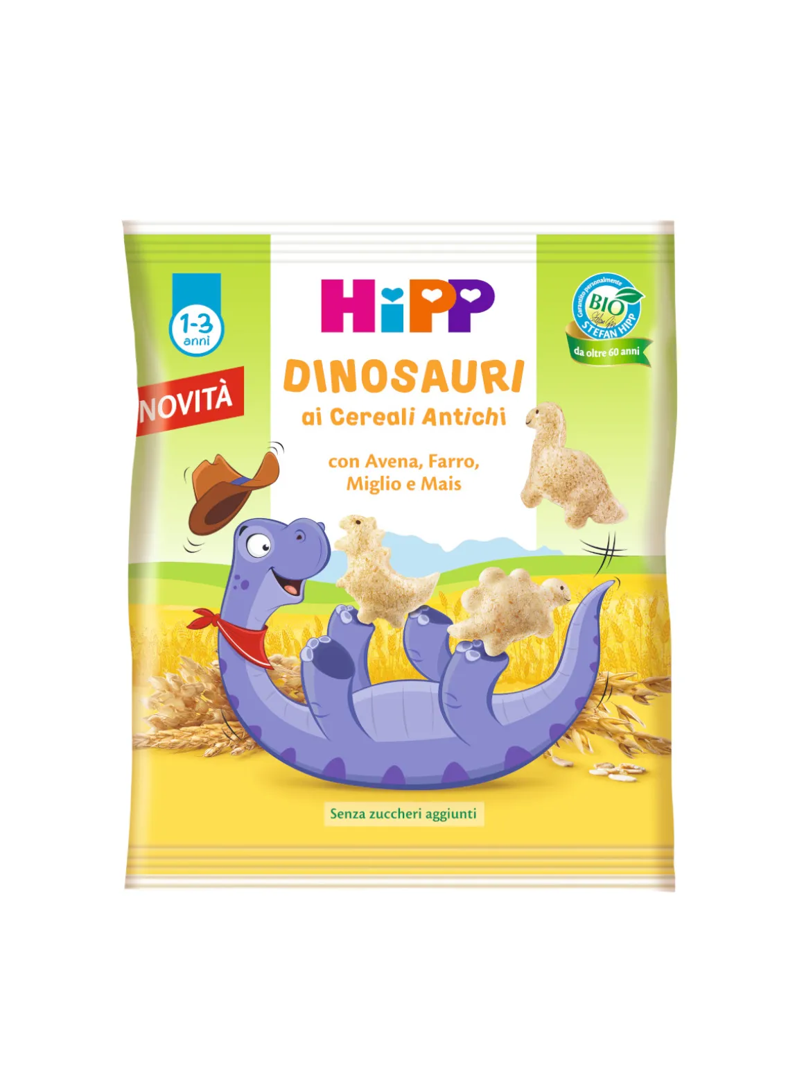 Snack dinosauri di cereali antichi 30 gr