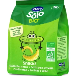 Snacks piselli mais 40 gr biologico – hero solo