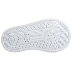 Sneaker bimba con doppio strappo