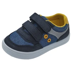 Sneaker bimbo con doppio strappo