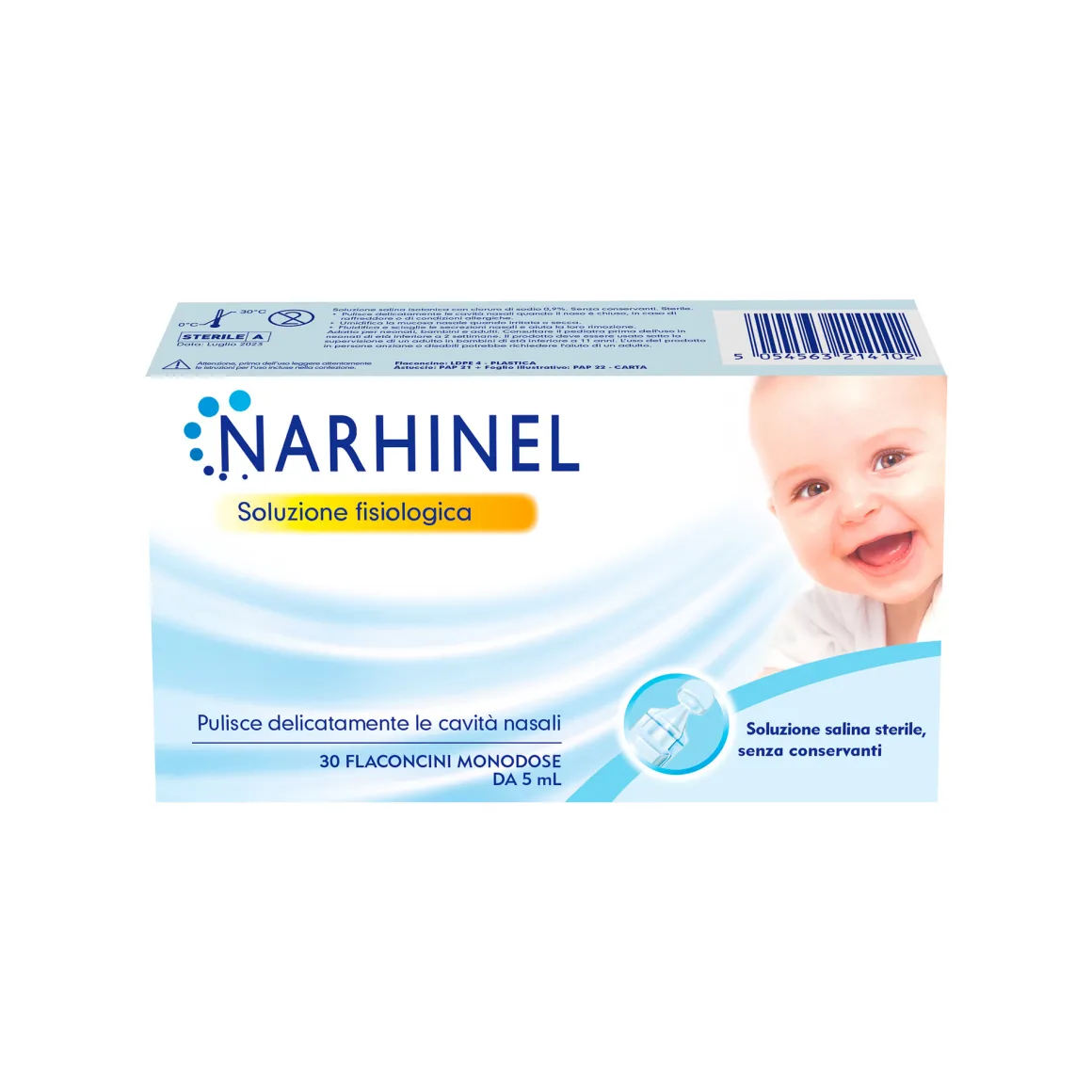 Soluzione fisiologica 30×5 ml – narhinel