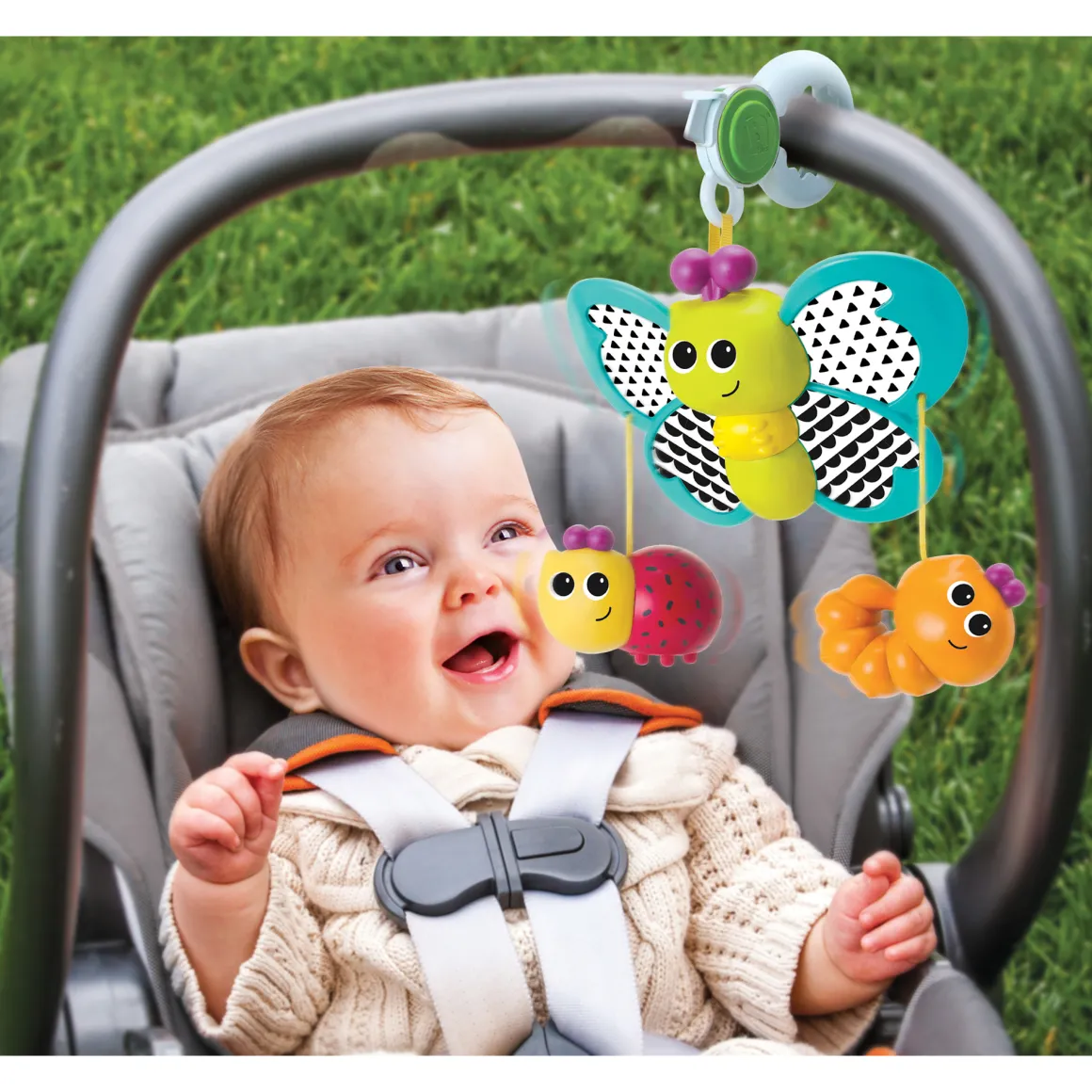 Sonagli per passeggino – farfalla – b-kids