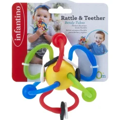 Sonaglio e massaggiagengive colorato – infantino