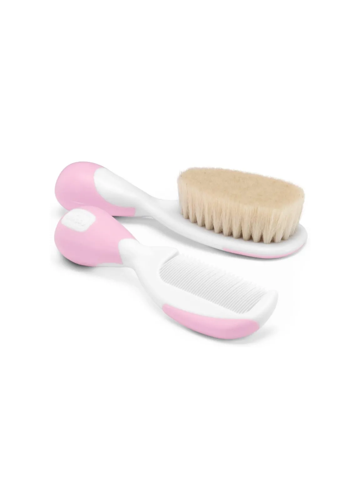 Spazzola e pettine rosa