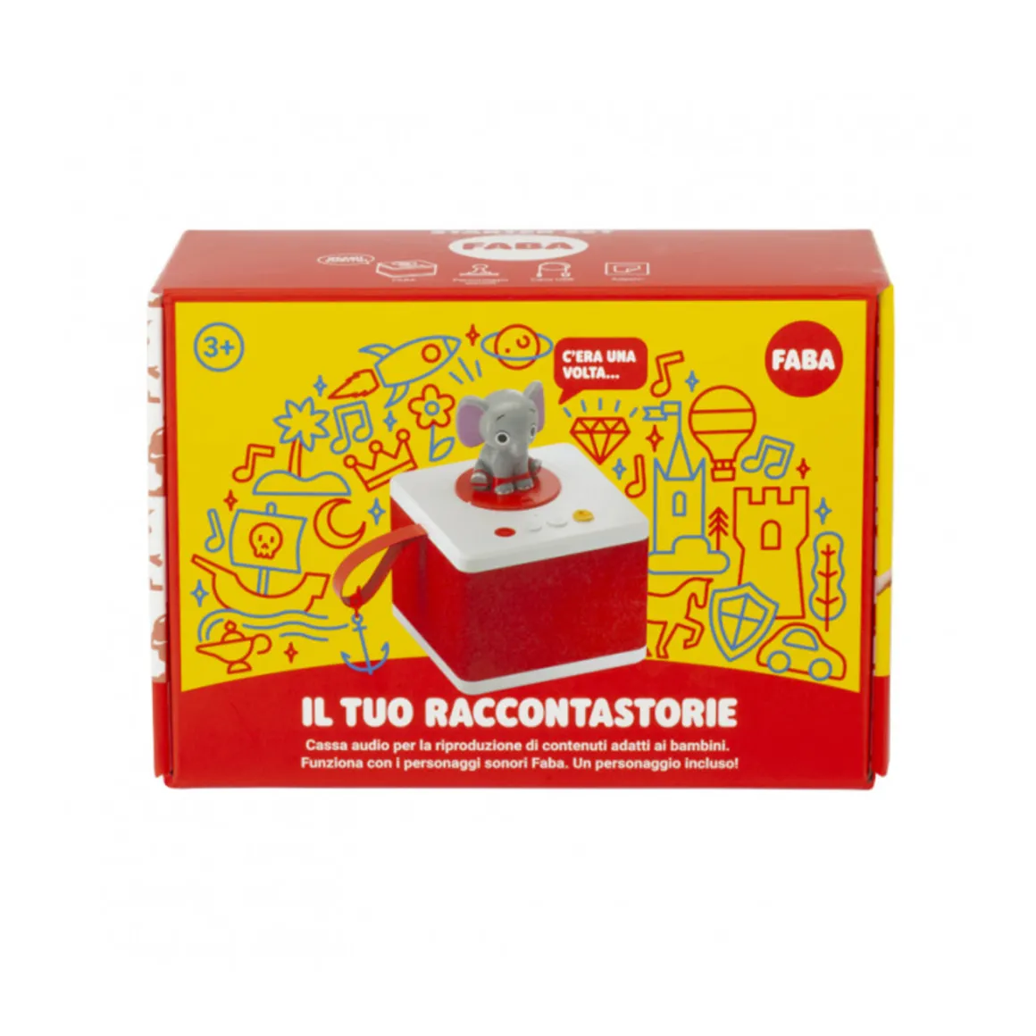 Starter set faba raccontastorie – bianco – ele elefante