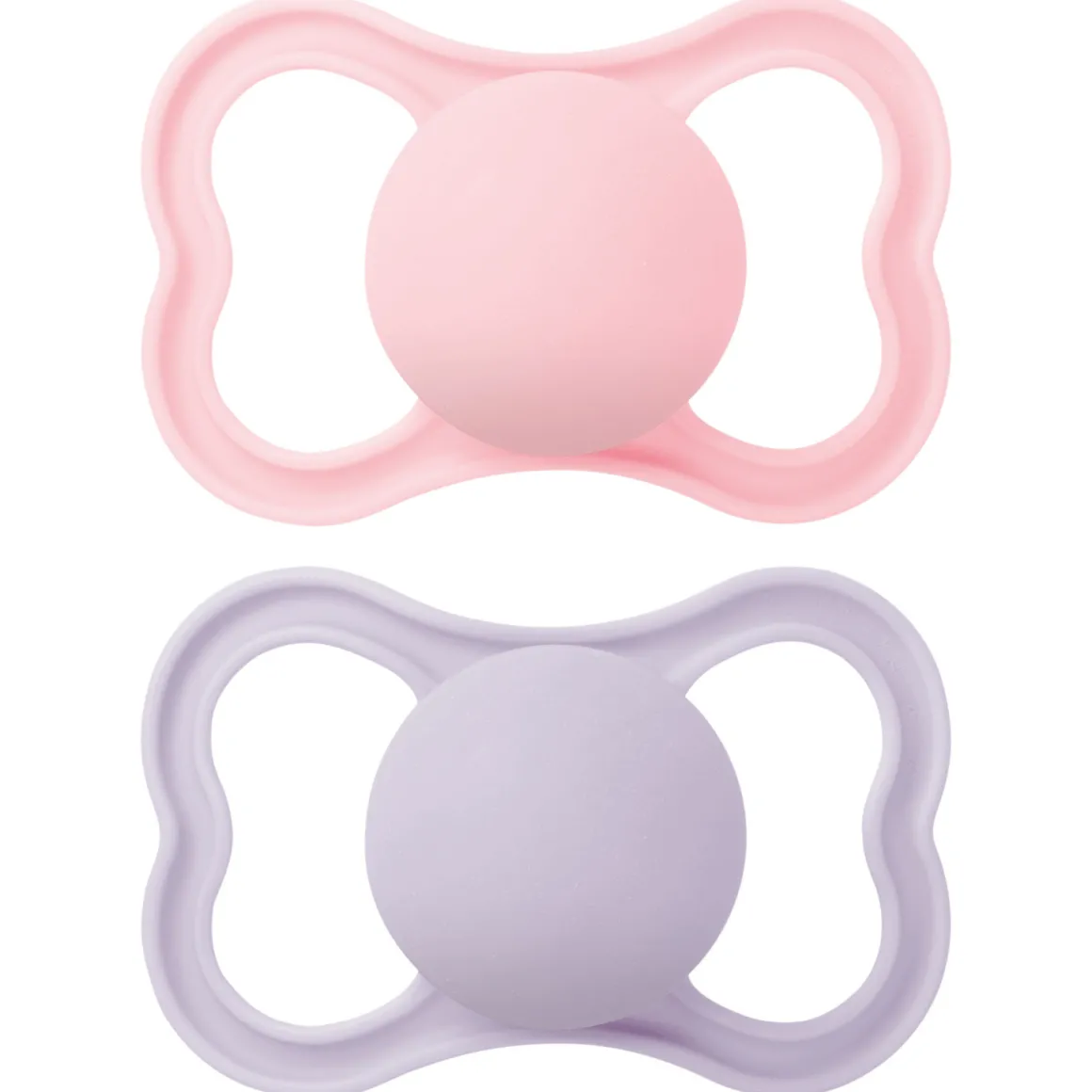 Succhietti air 6+ caucciù bio-circolare conf. doppia rosa/viola – mam