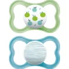 Succhietti air 16+ caucciù bio-circolare conf. doppia verde/blu – mam