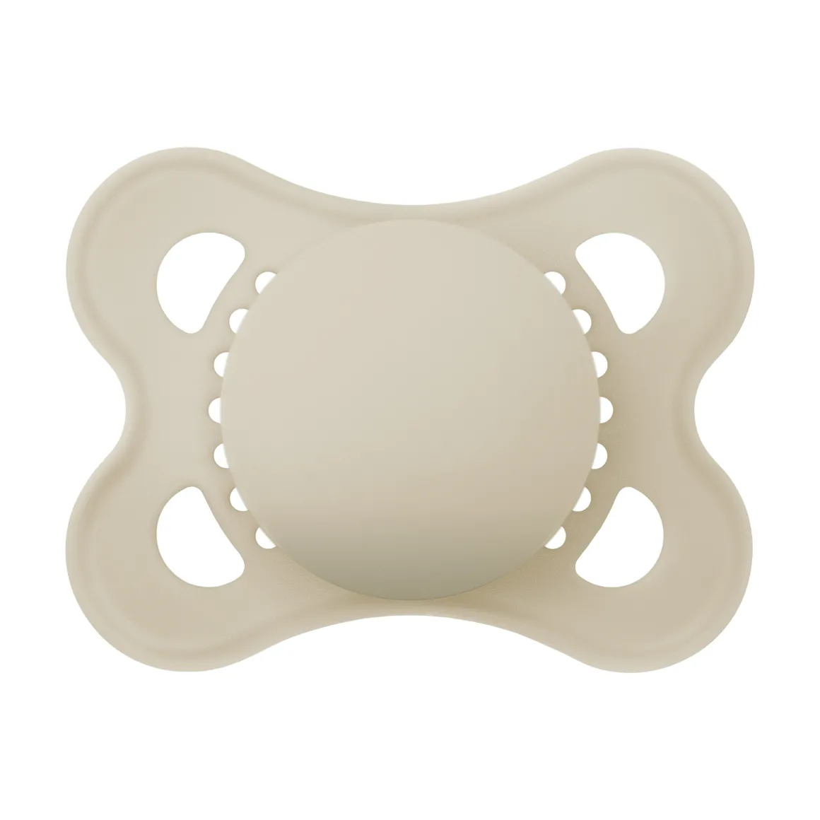 Succhietti original 2-6m caucciù bio-circolare conf. doppia verde/beige – mam