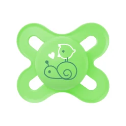 Succhietti original start 0-2m silicone bio-circolare conf. doppia verde/grigio – mam