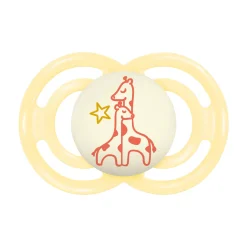 Succhietti perfect night 6+m silicone bio-circolare conf. singola giallo – mam