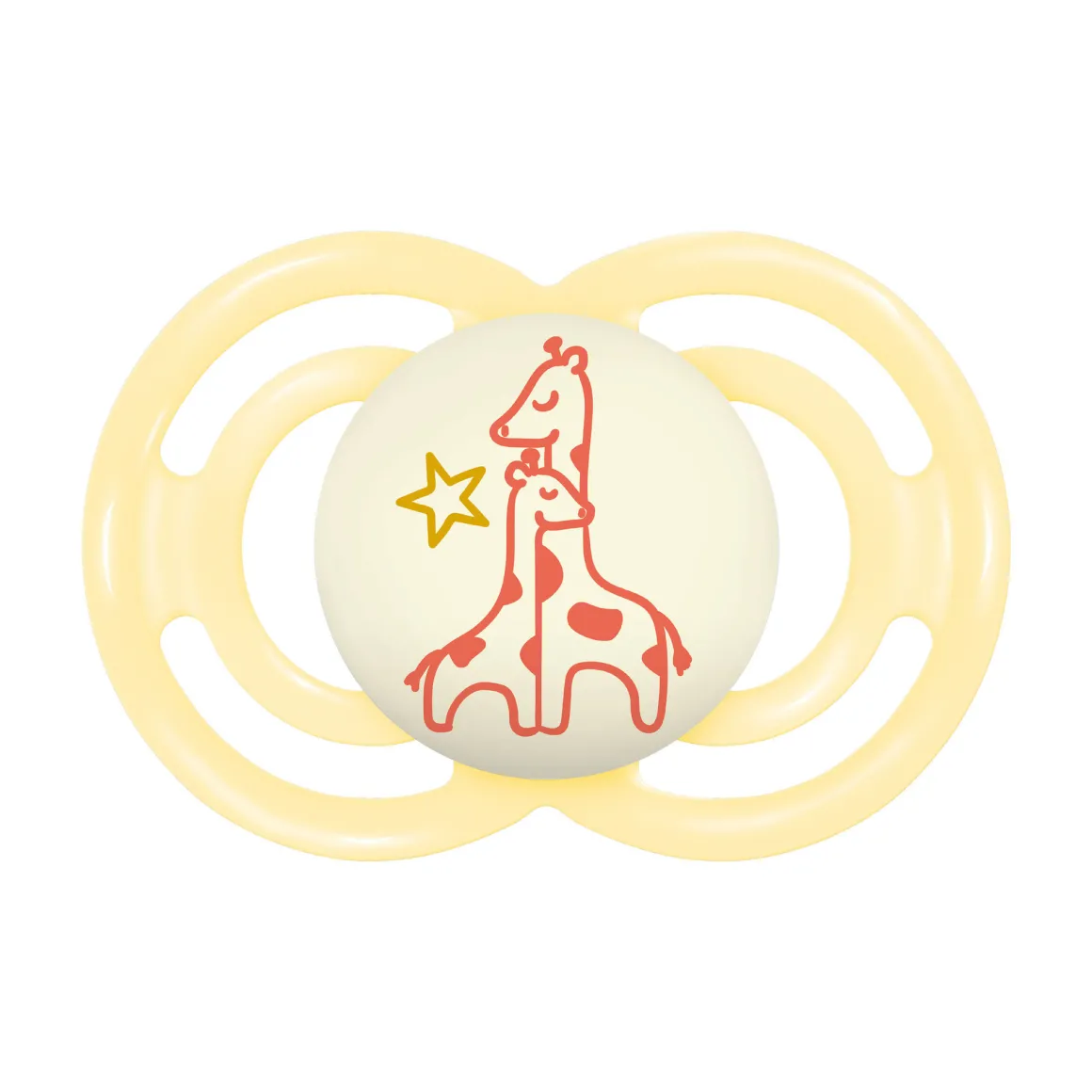 Succhietti perfect night 6+m silicone bio-circolare conf. singola giallo – mam