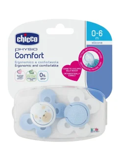 Succhietto comfort boy 0-6 mesi 2 pz colori assortiti